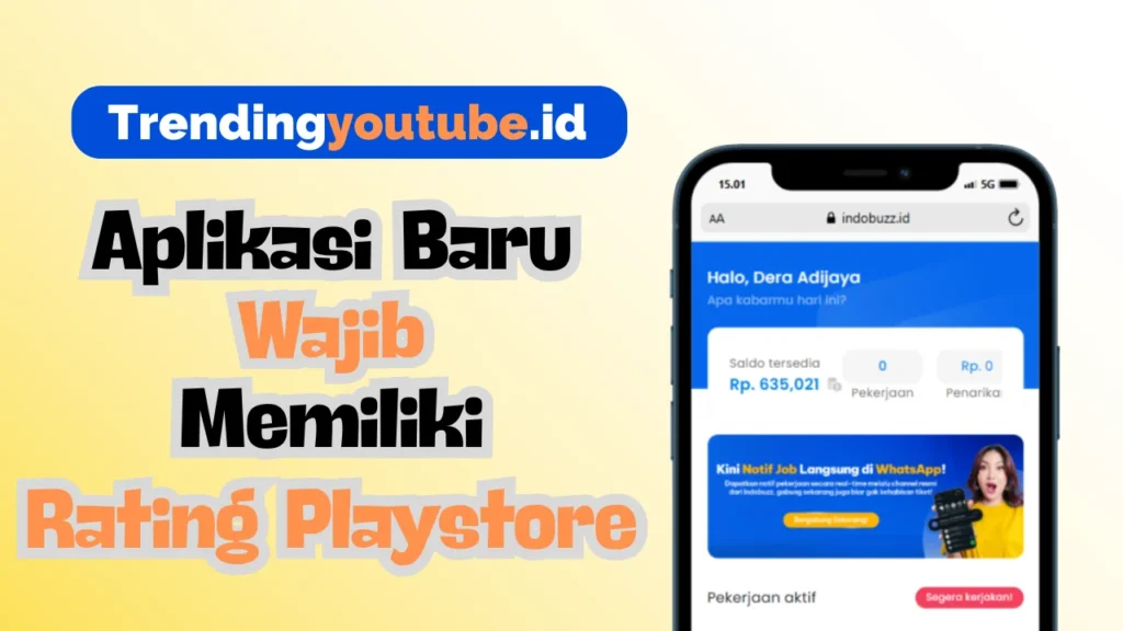 aplikasi baru perlu ini