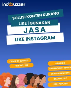 solusi konten kurang like