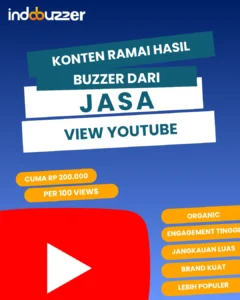 konten ramai hasil buzzer