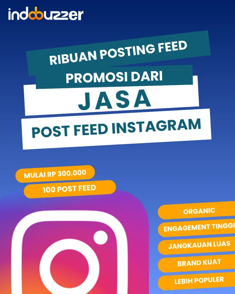 ribuan posting feed promosi